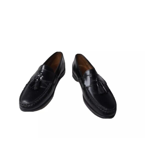 Allen Edmonds Stowe Tassel Loafers Size 8.5 C  Black Leather Shoes main image 11